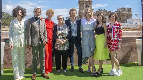 El reparto de Cuntame cmo pasi, en el estreno de la temporada en el Festival de Mlaga