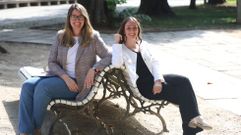 Alba Budi�o (izquierda) y Roc�o Vega, socias en la consultora Zebra Brain