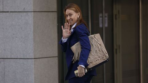 Leticia de la Hoz, abogada de Koldo Garc�a, en una imagen del pasado mayo