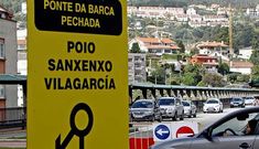 El puente mantiene su carril de salida de Pontevedra cerrado desde el pasado 22 de octubre.