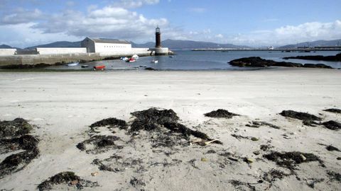 Playa de Carril, en Alcabre