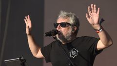 Iv�n Ferreiro en un concierto del pasado a�o
