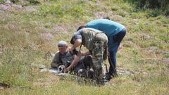 Participantes en el �ltimo Bioblitz Courel, en junio del 2025, realizando observaciones sobre el terreno