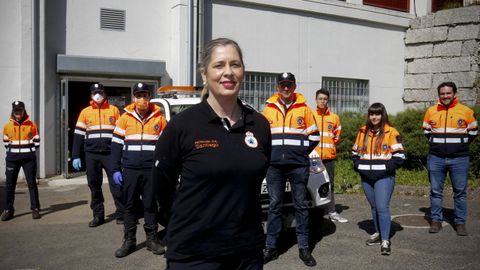 Bego�a del R�o, jefa de Protecci�n Civil