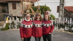 Decoraci�n navide�a en Requeixo, Lobios