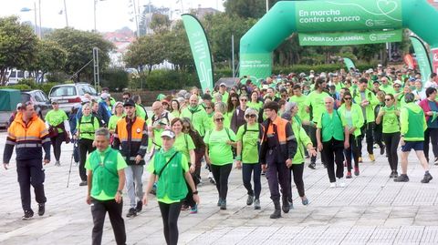 Foto de archivo de la caminata contra el c�ncer realizada en A Pobra
