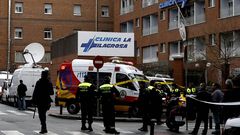 Incendio en la cl�nica �La Milagrosa�