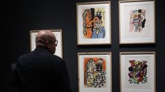 Exposicin de Fernand Lger en la Fundacin Luis Seoane.