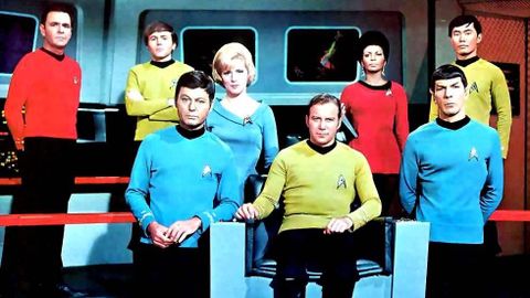Los protagonistas de Star Trek