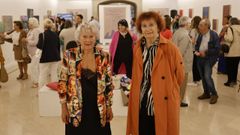 As artistas Concetta Montenegro e Luisa Paz inauguraron unha exposici�n
