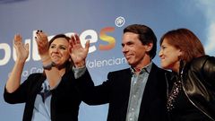 Aznar: �A m� nadie me habla de una 'derechita' cobarde porque no me aguantan la mirada�