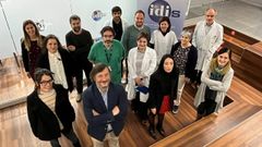 Miembros del equipo de la biotecnol�gica gallega Sunrock