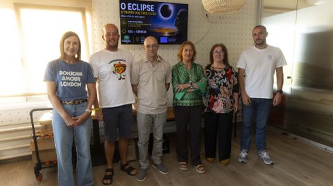 Conferenciantes e organizadores de Sol x Ciencia 