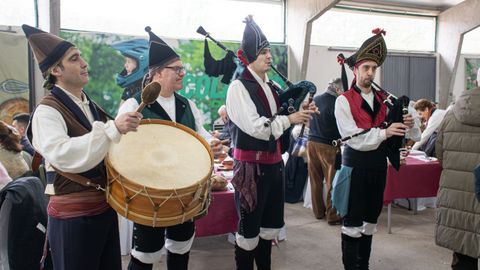 En Sarria tampoco falt� la m�sica