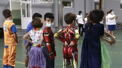 Las obras de teatro y los bailes formaron parte del �ltimo d�a del campamento.
