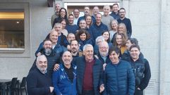 Comida de jubilaci�n de Severino Santiso, director de Sistemas de La Voz. 