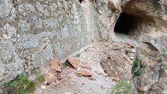 Desprendimiento en la Ruta del Cares