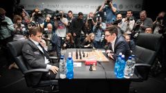 En directo: Carlsen - Caruana,�tercer asalto en el Mundial de ajedrez