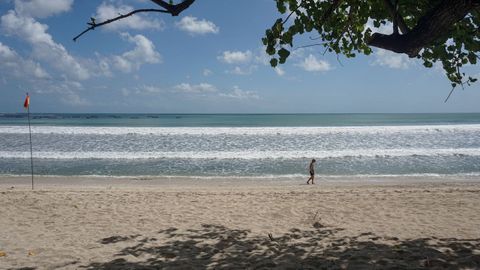 Imagen de archivo de la playa de Kuta, en Bali