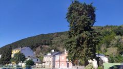 Una imagen tomada desde las instalaciones de la televisi�n municipal de Quiroga