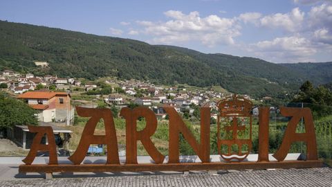 Vista del concello de A Arnoia.