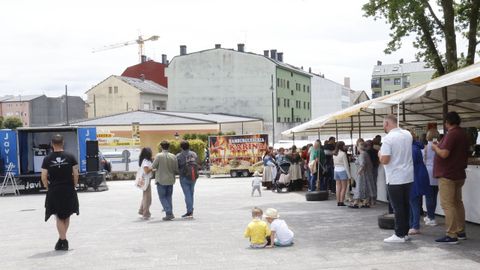 Primer da de las fiestas de Guitiriz, en honor a San Juan