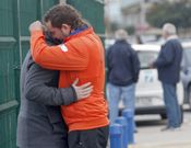 En el muelle de Ribeira hubo tristeza total
