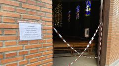 La iglesia de Santa Rita en O Barco est� cerrada desde la primera mitad de febrero