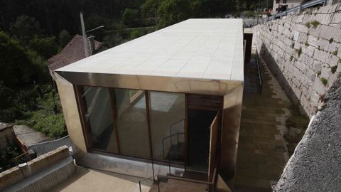 Nuevo local social en Cacheiro, en la parroquia pontevedresa de A Canicouva