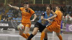 Un partido del Burela de esta temporada