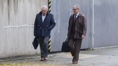 El hijo de Jordi Pujol, Jordi Pujol Junior, a su llegada a la Audiencia Nacional, a 10 de diciembre de 2025, en San Fernando de Henares (Madrid).