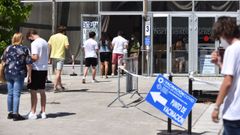 Vacunaci�n de j�venes de 16 a 29 a�os en Expocoru�a