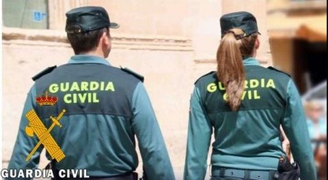 Imagen de archivo de agentes de la Guardia Civil