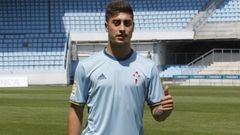 Alvaro Lemos Celta Vigo.Alvaro Lemos, durante su presentacion con el Celta