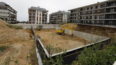 Edificio en construccin en Foz