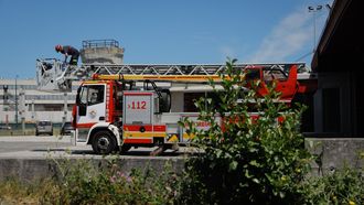 Imagen de archivo de un coche de bomberos