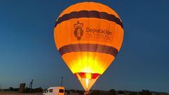 Globo aerost&aacute;tico de la Diputaci&oacute;n coru&ntilde;esa