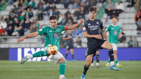 Racing-Real Madrid Castilla. 