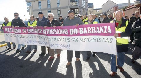 MANIFESTACION EMIGRANTES RETORNADOS 