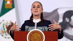 La presidenta mexicana, Claudia Sheinbaum