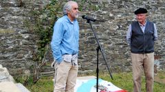Momento da homenaxe a C�ndido Carreiras Domenech, que foi o primeiro alcalde de Mondo�edo da II Rep�blica