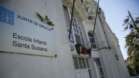 Imagen de archivo de la escuela infantil de Santa Susana, en la Alameda de Santiago.