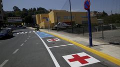 Exterior del ambulatorio de Culleredo 