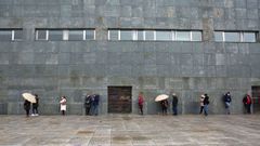 Fachada del auditorio de Vilagarc�a en una imagen de archivo