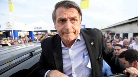 Jair Bolsonaro, en una imagen del pasado agosto