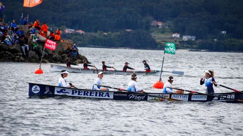 Clasificaci�n para la final del campeonato europeo de bateles celebrado en Rianxo