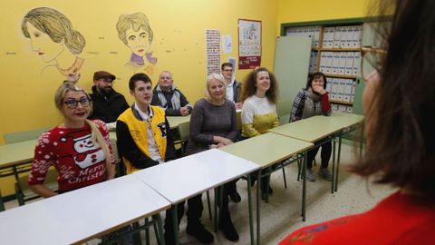 La matr&iacute;cula de espa&ntilde;ol, en la foto ense&ntilde;anza de este idioma en la escuela oficial de idiomas de Monforte, se triplic&oacute; en los &uacute;ltimos decenios