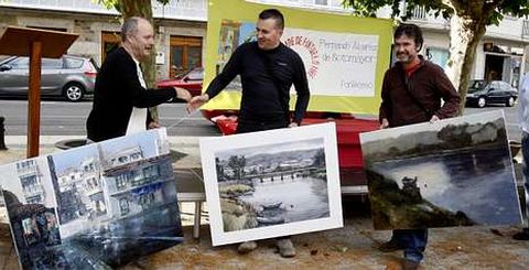 Julio G�mez (tercer premio), Pablo Rub�n L�pez (primero) y Carlos Tri�anes (segundo) fueron los ganadores del a�o pasado. 