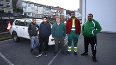 Jamal Elfilali, Ayoub Azzakraoui, Gerardo Telo, Mohamed Elati y Jone Dumitru.