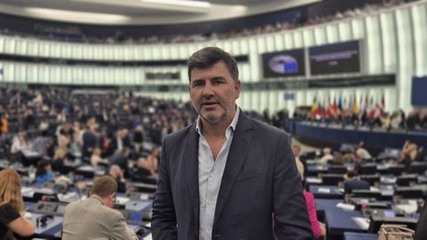 El eurodiputado del PSdeG Nicols Gonzlez Casares.